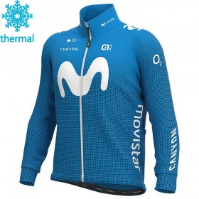 Maglia 2020 Movistar Team Winter Invernale N001